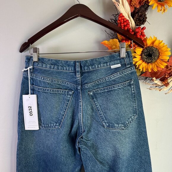 Boyish THE CASEY Womens Rigid Denim High Rise Straight Sz 26 in CITY LIGHTS - Picture 7 of 12